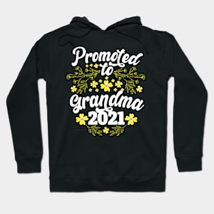 Promoted To Grandma Baby Reveal Grandma design Hoodie